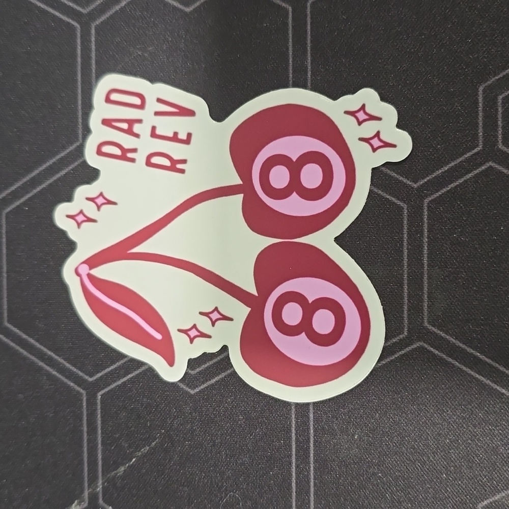 Rad Rev Cherry Sticker